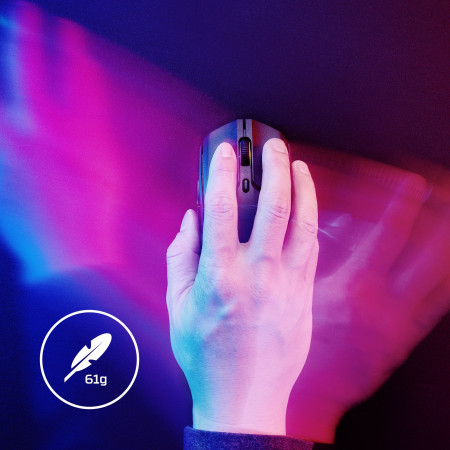 HyperX Pulsefire Haste 2 belaidė žaidimų pelė (balta)