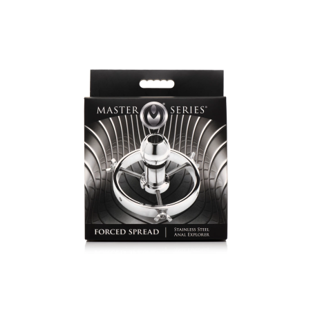 XR Brands Forced Spread Stainless Steel Expanding Plug 40mm