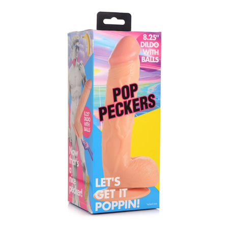 Blush Novelties POP Flexible Model with Suction Base 21 cm Pink