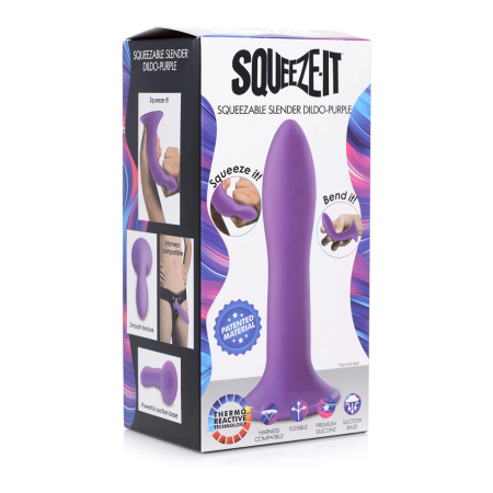 SilexD Silexpan Slim Flexible Model - Squeezable Silicone, Suction Cup
