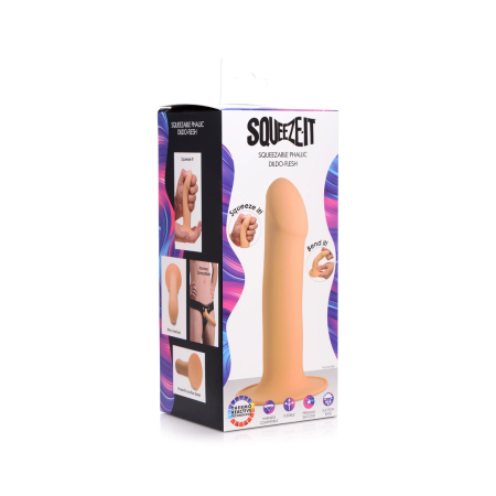 XR Brands Squeezable Intimate Machine Flexible Silicone 20 cm