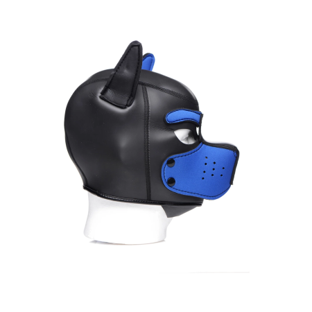 XR Brands Neoprene Puppy Hood Flexible Ears Black Mask