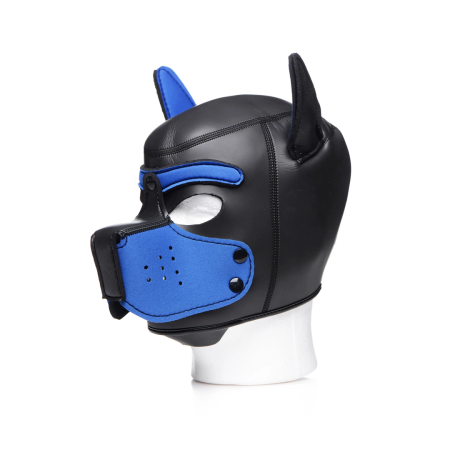 XR Brands Neoprene Puppy Hood Flexible Ears Black Mask