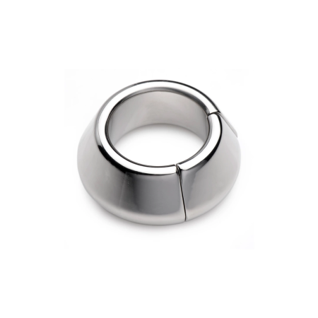 XR Brands Magna-Chute Magnetic Stainless Steel Testicular Ring 8.6oz