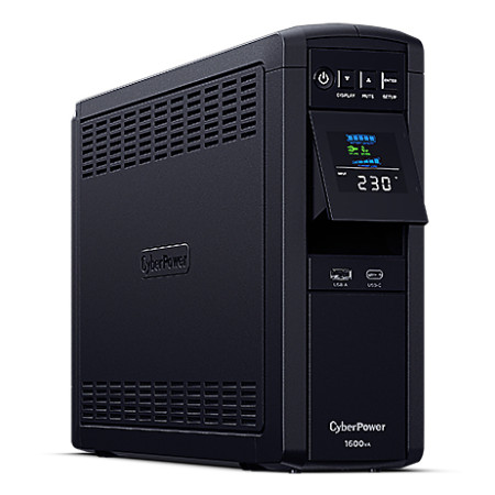 CyberPower CP1600EPFCLCD nepertraukiamo maitinimo šaltinis (UPS) 1,6 kVA