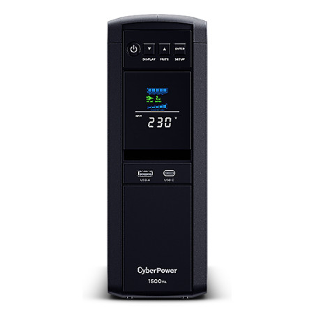 CyberPower CP1600EPFCLCD nepertraukiamo maitinimo šaltinis (UPS) 1,6 kVA