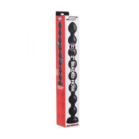 XR Brands Bead Snake Flexible System 19 Bulbs 48 cm Black