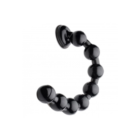 XR Brands Bead Snake Flexible System 19 Bulbs 48 cm Black