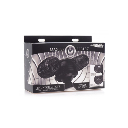 Thunder Stroke 2-in-1 Attachment for Wand - Dual-Function Intimate Device