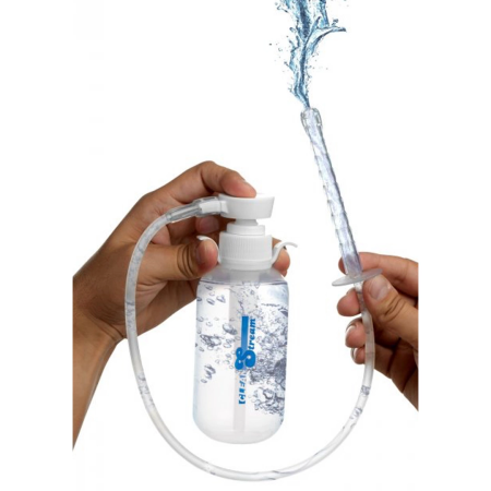 XR Brands CleanStream Pump Action Hygiene Bottle 300ml with Nozzle