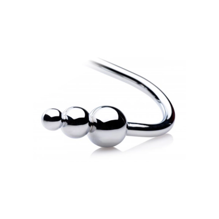 XR Brands Master Series Intimate Beaded Stainless Steel Hook 27 cm