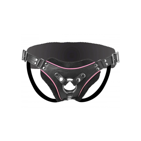 Sportsheets Flamingo Low Rise Adjustable System Pink Accents Harness