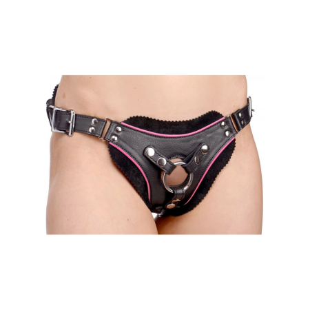 Sportsheets Flamingo Low Rise Adjustable System Pink Accents Harness