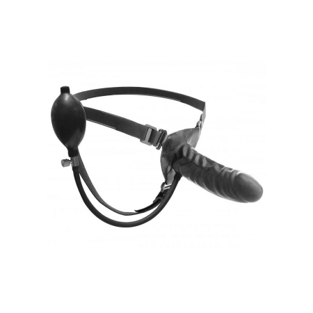 XR Brands Expander Adjustable Inflatable Intimate Harness Black