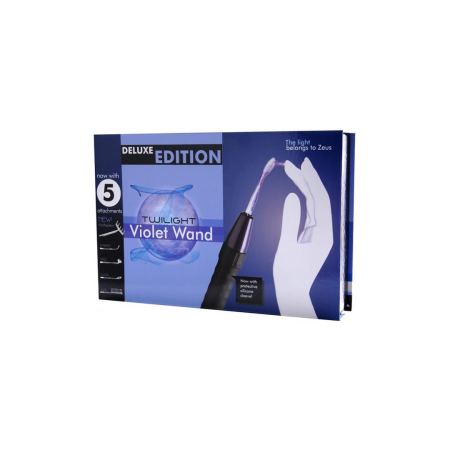Zeus Twilight Wand Deluxe Edition - Intimate Electro-Stimulation Set, 5 Attachments
