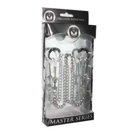 Bauhaus Precision Adjustable Clamp Set with Soft TPR Tips and Chain