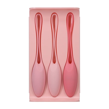 Doc Johnson Kegel Trainer Set Silicone Pelvic Floor Exercise Balls 3pcs