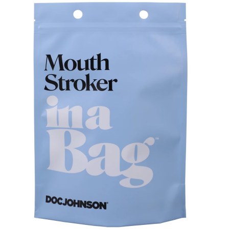 Doc Johnson ULTRASKYN Compact Oral-Effect Intimate Device Transparent