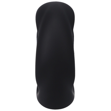 Doc Johnson The Twist Silicone Support Ring Black Flexible Design