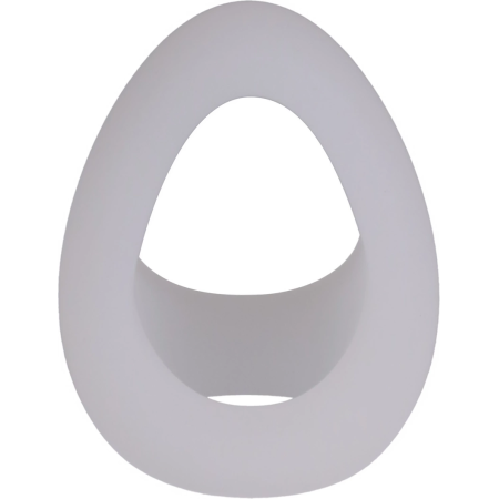 Rock Solid The Stretcher Dual Function Silicone Ring Black