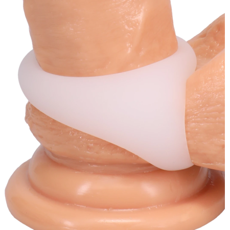 Rock Solid The Stretcher Dual Function Silicone Ring Black