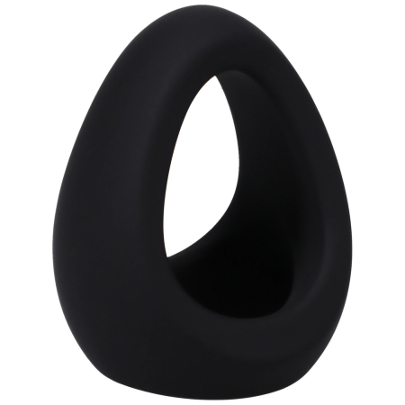Rock Solid The Stretcher Dual Support Silicone Ring Black