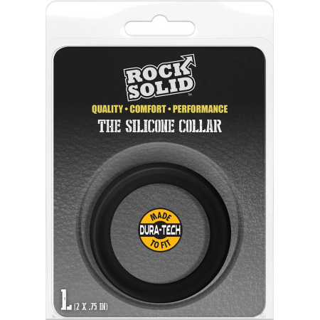 Rock Solid Silicone Collar Large - Flat Premium Silicone Support Ring