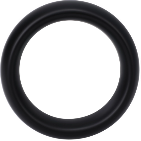 Rock Solid Silicone Collar Large - Flat Premium Silicone Support Ring
