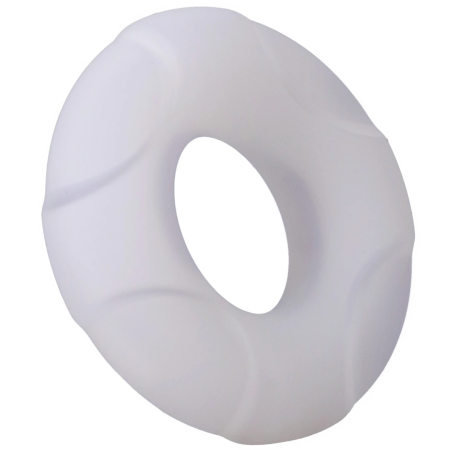 Rock Solid Lifesaver Silicone Support Ring - Ultra-Smooth, Flexible, Black
