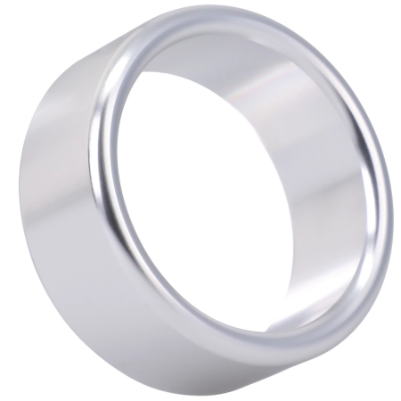 Rock Solid Brushed Alloy Ring Medium - Lightweight Aluminum System