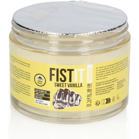 Fist It Extra Thick Intimate Gel Vanilla Scent 500 ml Water-Based