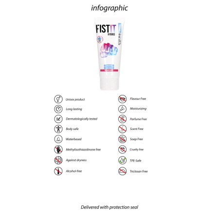 Shots Hybrid Lubricant 100ml - Long-Lasting Water & Silicone Formula