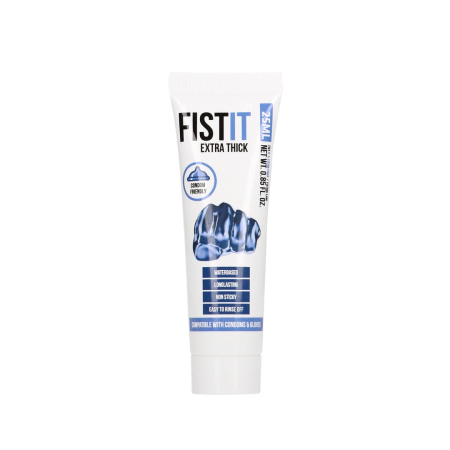 Fist It Extra Thick Water-Based Lubricant 25ml - Long-Lasting Formula