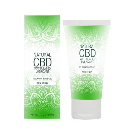 Cobeco Natural CBD Water-Based Lubricant 50 ml - Transparent & Neutral