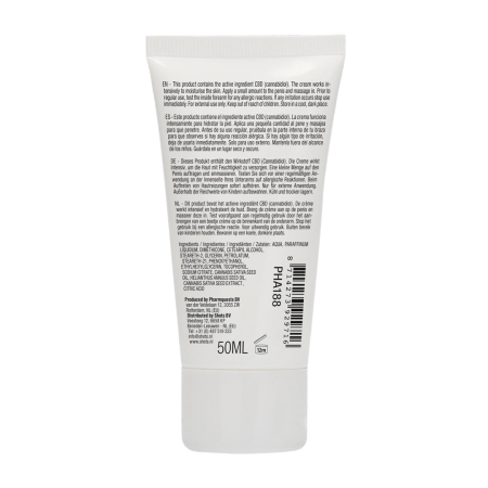 Natural CBD Cream for Men 50 ml - Moisturizing Formula for Skin Care