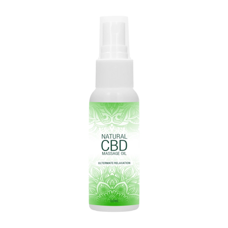Natural CBD Massage Oil 50 ml - Relaxing Formula with Cannabidiol Extract