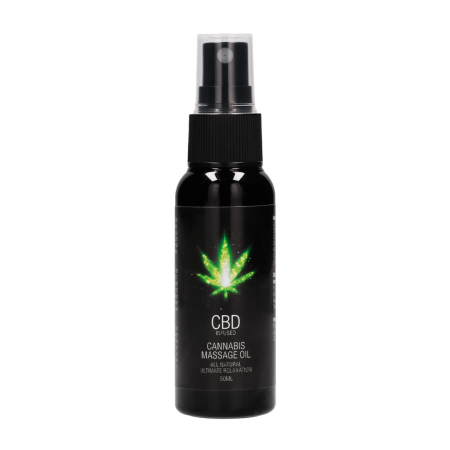 Cobeco Pharma CBD Relaxing Massage Oil 50 ml - Hemp Extract Formula