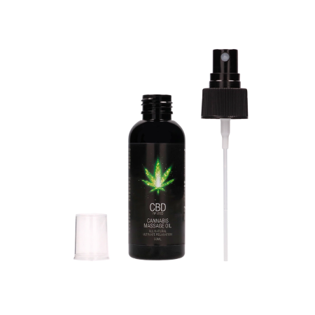 Cobeco Pharma CBD Relaxing Massage Oil 50 ml - Hemp Extract Formula