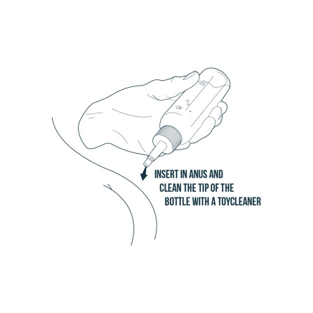 Get In Water-Based Anal Lubricant 150ml - Precision Applicator Bottle