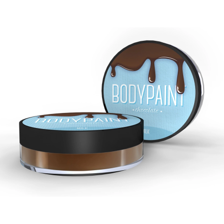 Shots Body Paint Chocolate Flavor 50g Artistic Cosmetic Gel