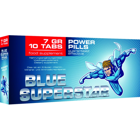 Blue Superstar Premium Capsules - Advanced Performance Formula, 2 pcs