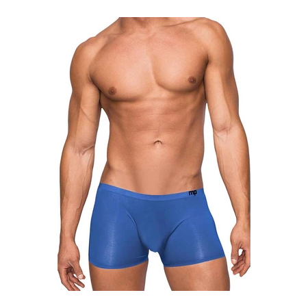 Male Power Seamless Sleek Mini Short S Black Low-Rise Comfort Fit