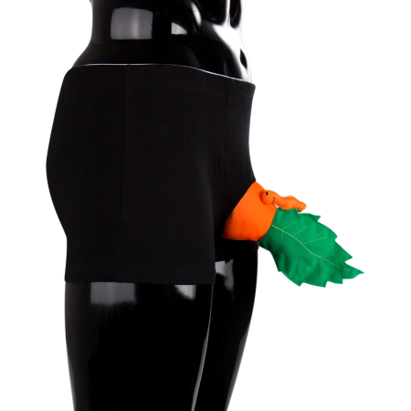 Shots Toys Funny Underwear Leaf Design One Size Cotton Green