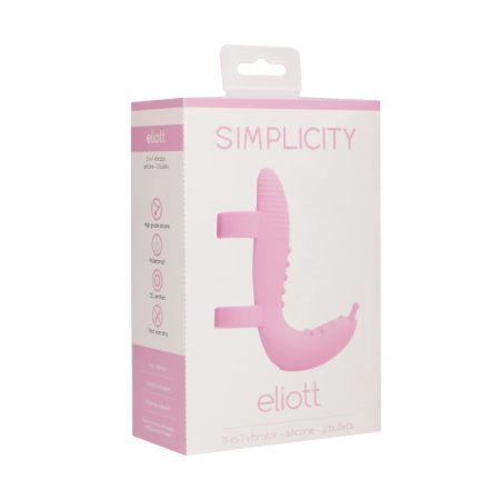 Eliott Intimate 3-in-1 Silicone Extension Set with Dual Bullet System