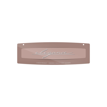 SHOTS Brand Sign Elegance - Decorative Neon LED Wall Light, 32 cm