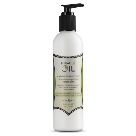 Miracle Oil Tea Tree Shaving Cream 237ml - Moisturising Formula