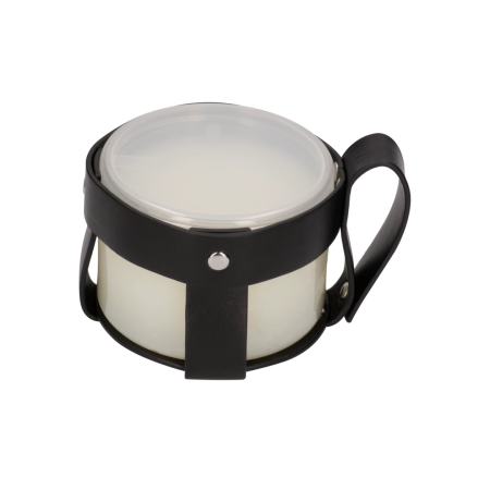 Fist It Belt Lube Holder Neoprene Black 7cm x 10.5cm Secure Loop