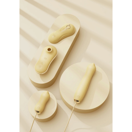 Unicorn Intimate Device Set with Suction, Vibration & Thruster Attachments