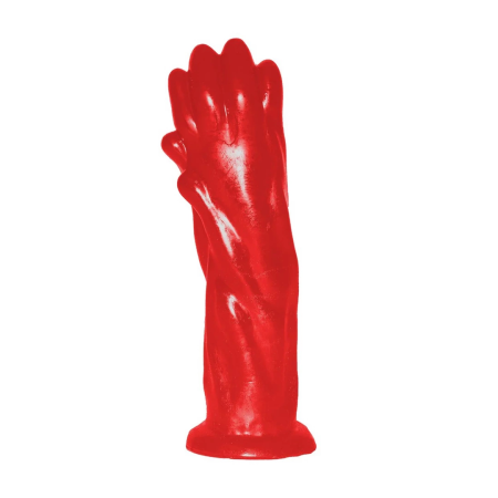 Red Paw Model Intimate Silicone Toy Red 20 cm
