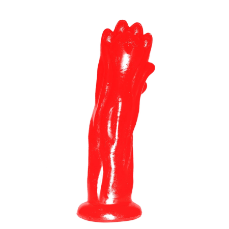 Red Paw Model Intimate Silicone Toy Red 20 cm